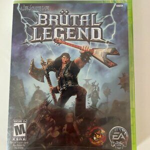 Brutal Legend (Microsoft Xbox 360, 2009) Brand New and Sealed Jack Black EA CIB